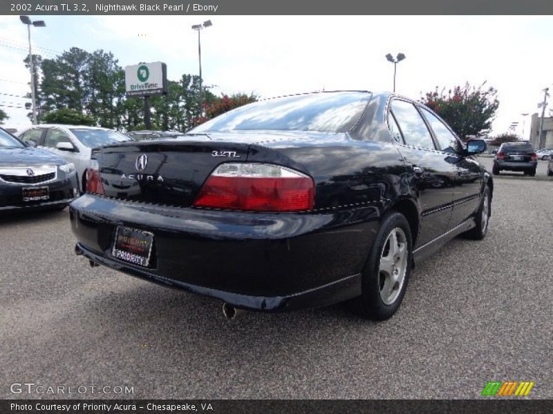 Nighthawk Black Pearl / Ebony 2002 Acura TL 3.2