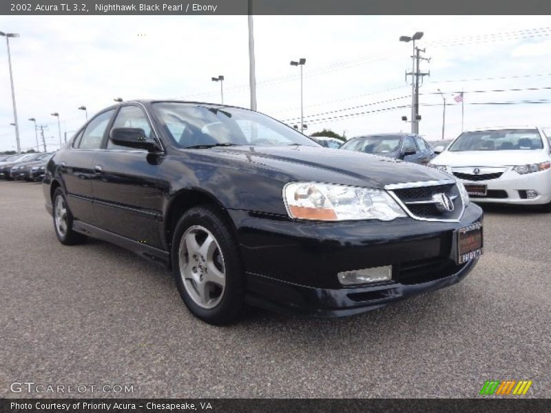 Nighthawk Black Pearl / Ebony 2002 Acura TL 3.2