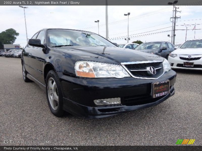 Nighthawk Black Pearl / Ebony 2002 Acura TL 3.2