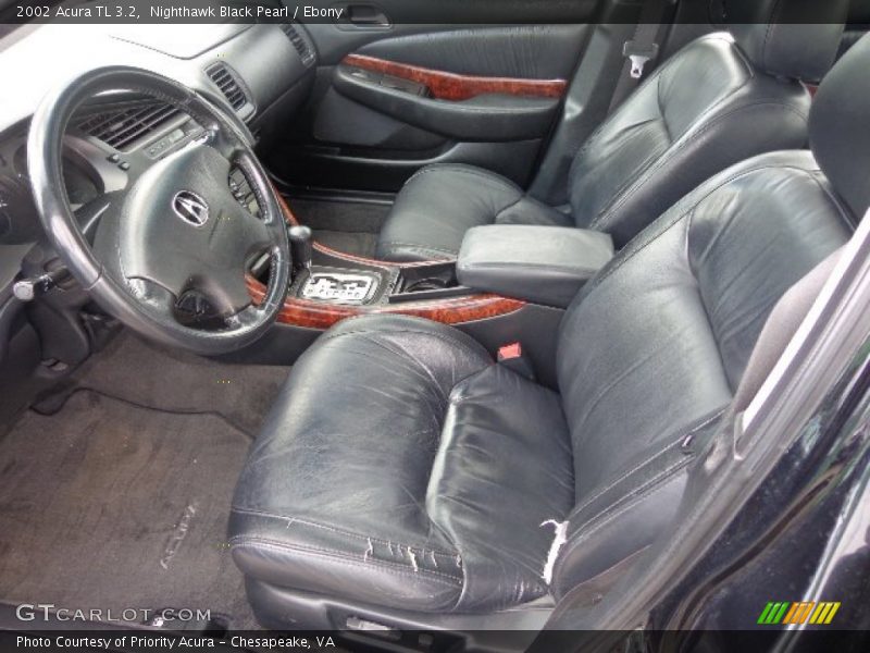Front Seat of 2002 TL 3.2