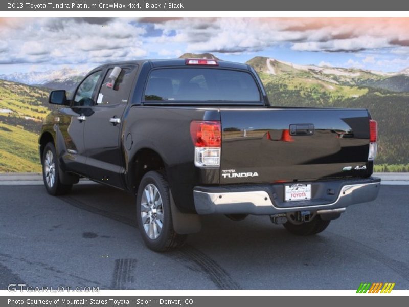 Black / Black 2013 Toyota Tundra Platinum CrewMax 4x4
