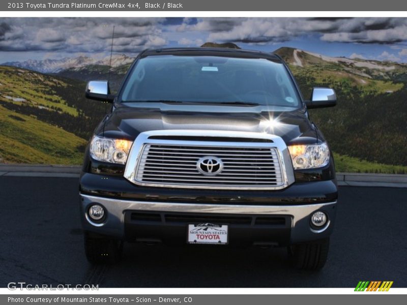 Black / Black 2013 Toyota Tundra Platinum CrewMax 4x4