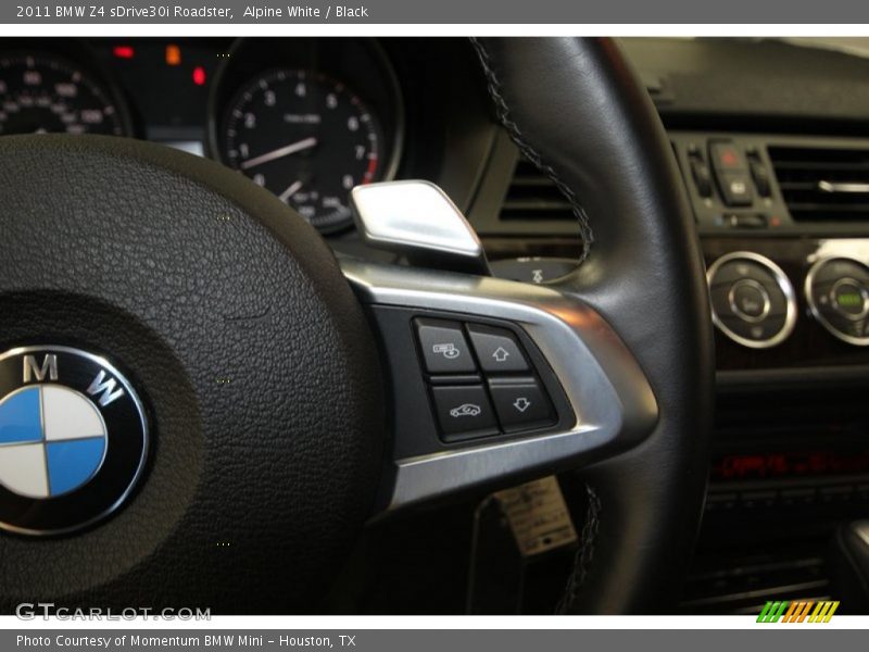 Alpine White / Black 2011 BMW Z4 sDrive30i Roadster