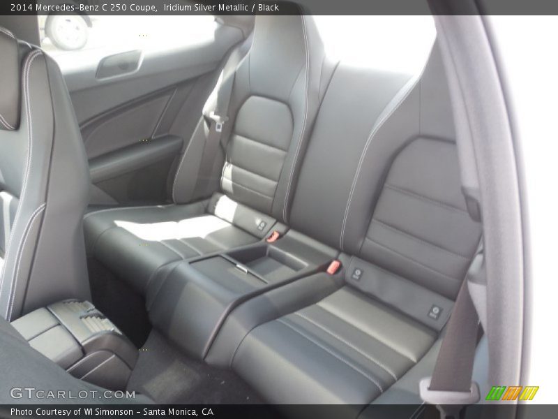 Rear Seat of 2014 C 250 Coupe