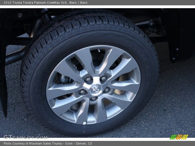 Black / Black 2013 Toyota Tundra Platinum CrewMax 4x4