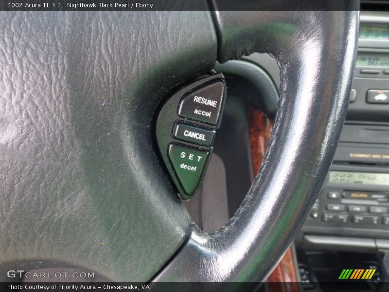 Nighthawk Black Pearl / Ebony 2002 Acura TL 3.2