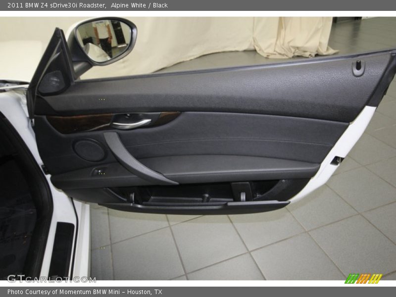 Alpine White / Black 2011 BMW Z4 sDrive30i Roadster