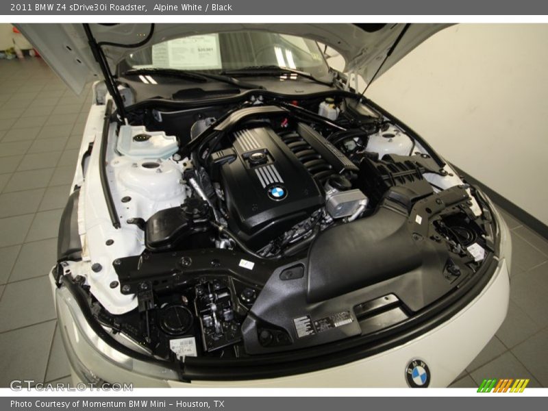 Alpine White / Black 2011 BMW Z4 sDrive30i Roadster