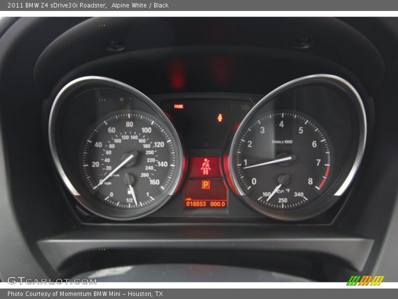 Alpine White / Black 2011 BMW Z4 sDrive30i Roadster