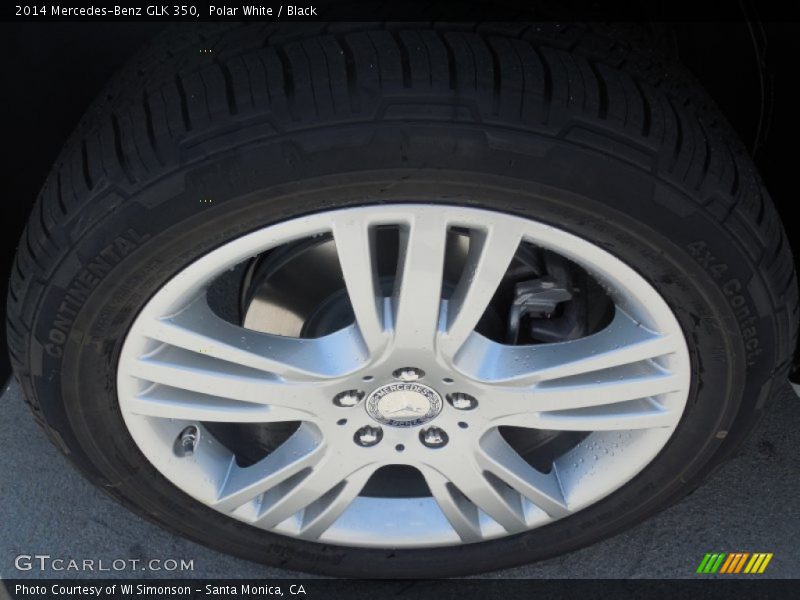 Polar White / Black 2014 Mercedes-Benz GLK 350