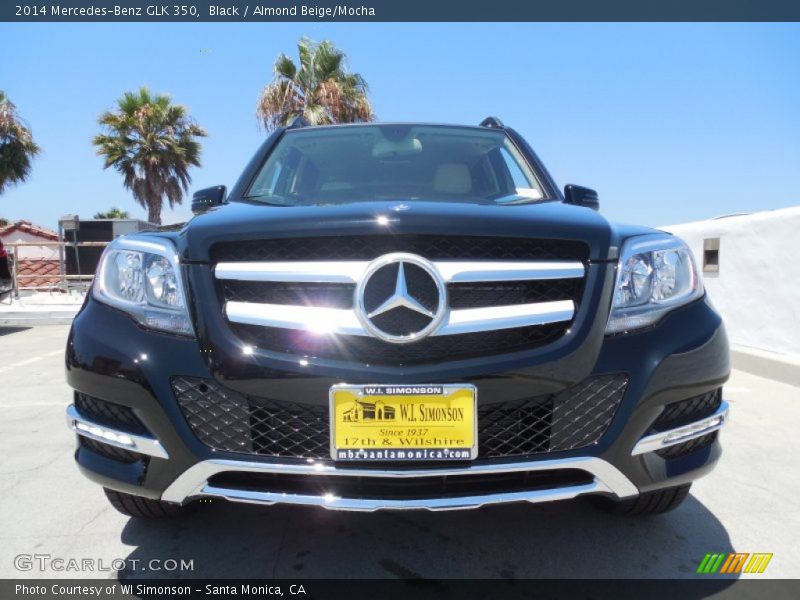 Black / Almond Beige/Mocha 2014 Mercedes-Benz GLK 350