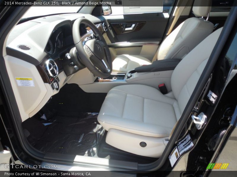 Black / Almond Beige/Mocha 2014 Mercedes-Benz GLK 350