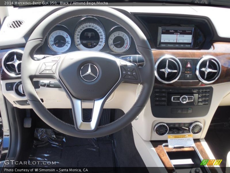 Black / Almond Beige/Mocha 2014 Mercedes-Benz GLK 350