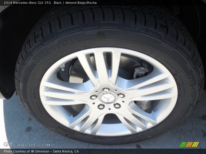 Black / Almond Beige/Mocha 2014 Mercedes-Benz GLK 350