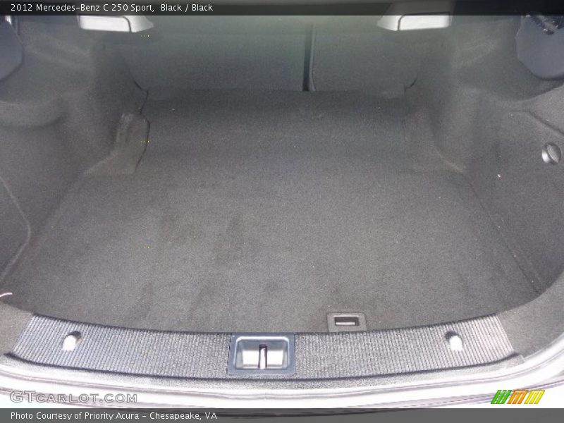 Black / Black 2012 Mercedes-Benz C 250 Sport