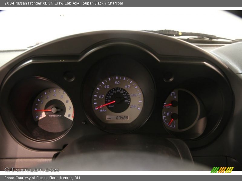  2004 Frontier XE V6 Crew Cab 4x4 XE V6 Crew Cab 4x4 Gauges