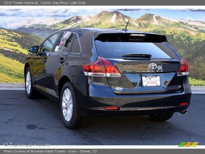 Cosmic Gray Mica / Light Gray 2013 Toyota Venza LE