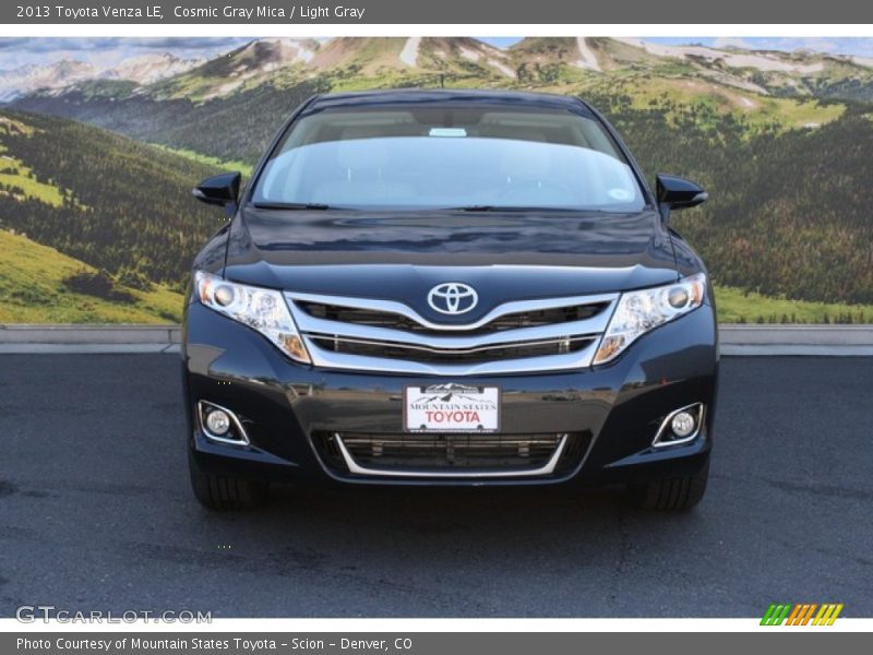 Cosmic Gray Mica / Light Gray 2013 Toyota Venza LE