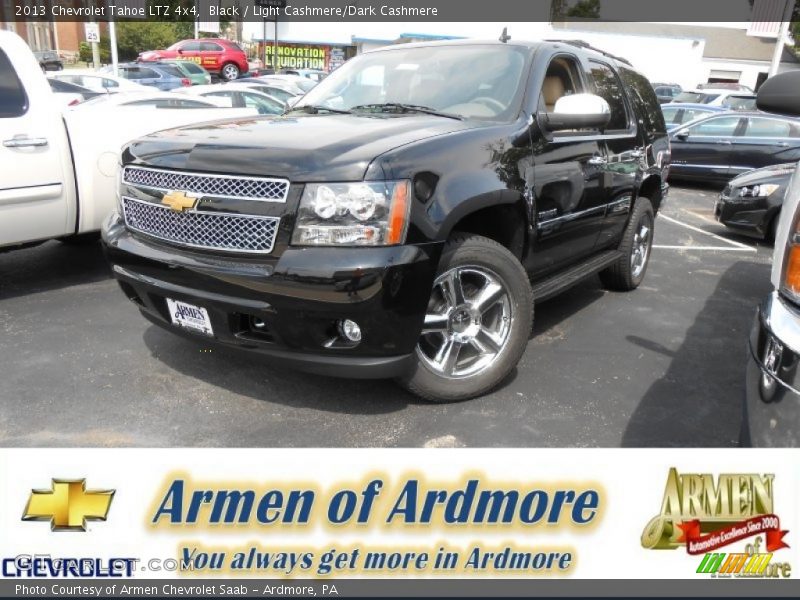 Black / Light Cashmere/Dark Cashmere 2013 Chevrolet Tahoe LTZ 4x4