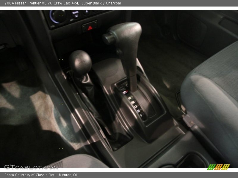  2004 Frontier XE V6 Crew Cab 4x4 4 Speed Automatic Shifter
