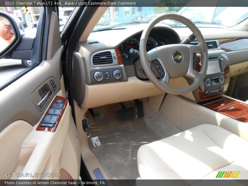 Black / Light Cashmere/Dark Cashmere 2013 Chevrolet Tahoe LTZ 4x4