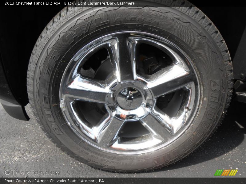 Black / Light Cashmere/Dark Cashmere 2013 Chevrolet Tahoe LTZ 4x4