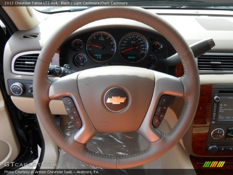 Black / Light Cashmere/Dark Cashmere 2013 Chevrolet Tahoe LTZ 4x4