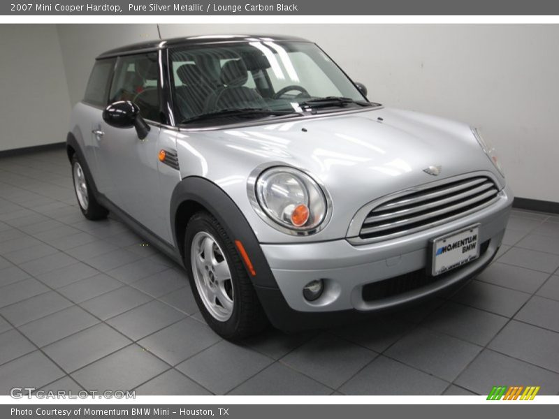 Pure Silver Metallic / Lounge Carbon Black 2007 Mini Cooper Hardtop