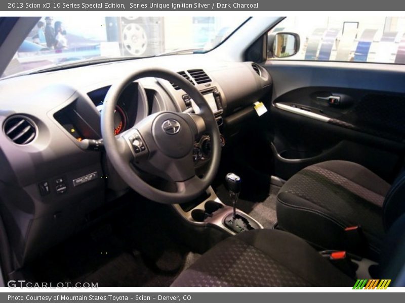 Series Unique Ignition Silver / Dark Charcoal 2013 Scion xD 10 Series Special Edition