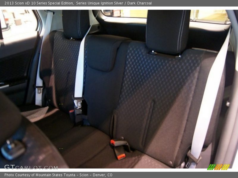 Series Unique Ignition Silver / Dark Charcoal 2013 Scion xD 10 Series Special Edition