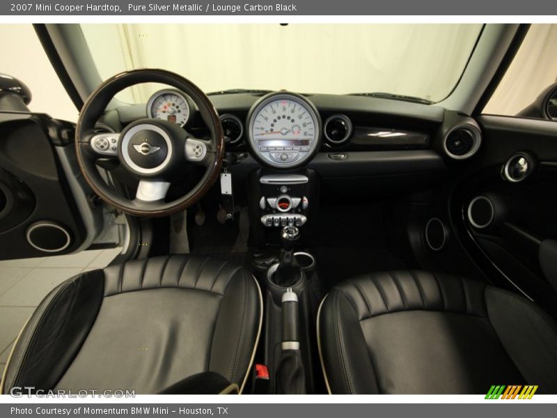 Pure Silver Metallic / Lounge Carbon Black 2007 Mini Cooper Hardtop