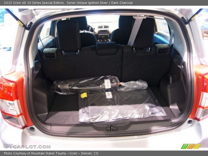 Series Unique Ignition Silver / Dark Charcoal 2013 Scion xD 10 Series Special Edition