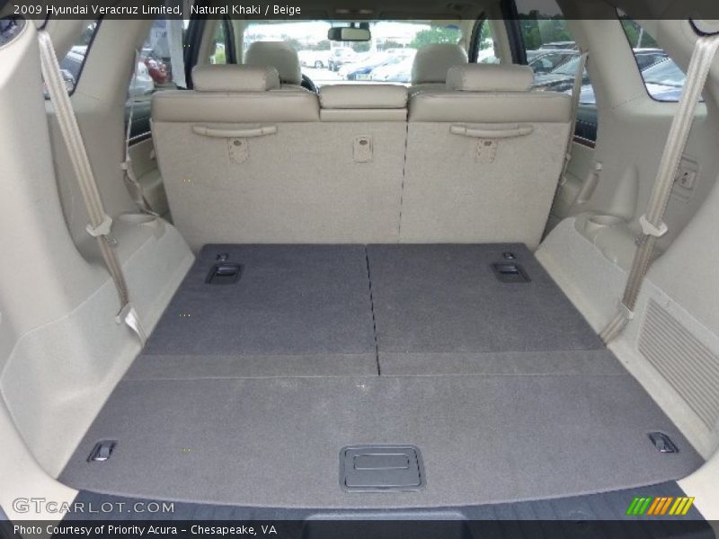  2009 Veracruz Limited Trunk
