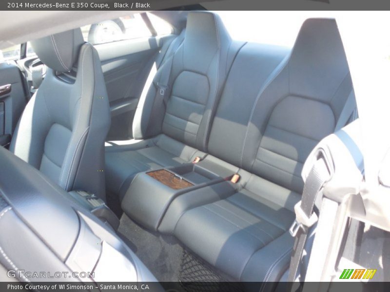 Black / Black 2014 Mercedes-Benz E 350 Coupe