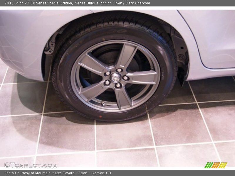 Series Unique Ignition Silver / Dark Charcoal 2013 Scion xD 10 Series Special Edition