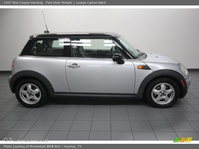 Pure Silver Metallic / Lounge Carbon Black 2007 Mini Cooper Hardtop