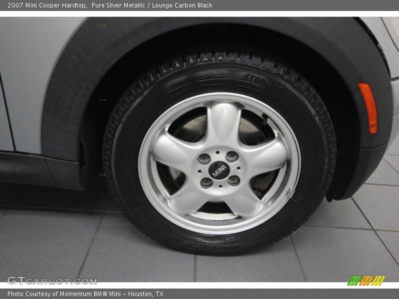 Pure Silver Metallic / Lounge Carbon Black 2007 Mini Cooper Hardtop