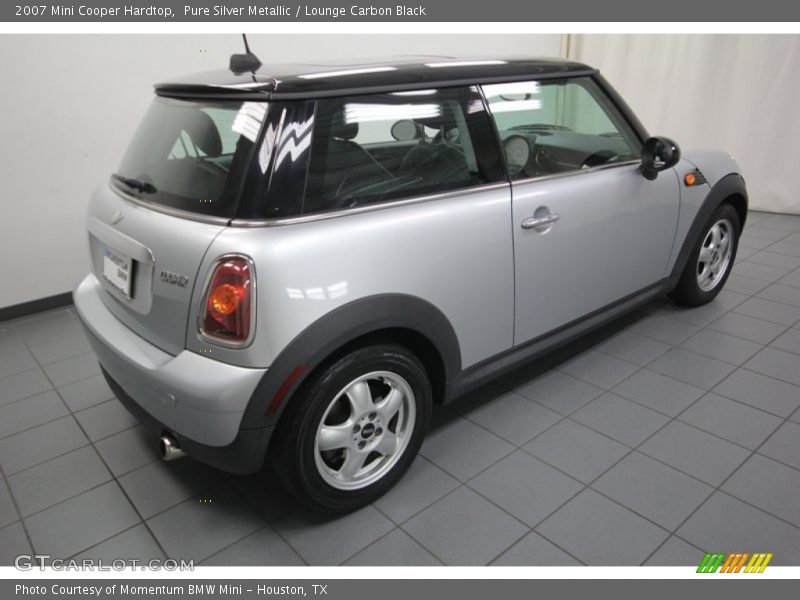 Pure Silver Metallic / Lounge Carbon Black 2007 Mini Cooper Hardtop