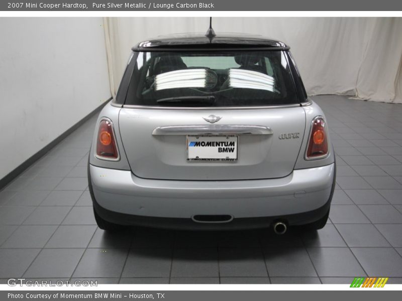 Pure Silver Metallic / Lounge Carbon Black 2007 Mini Cooper Hardtop
