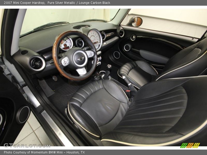 Pure Silver Metallic / Lounge Carbon Black 2007 Mini Cooper Hardtop