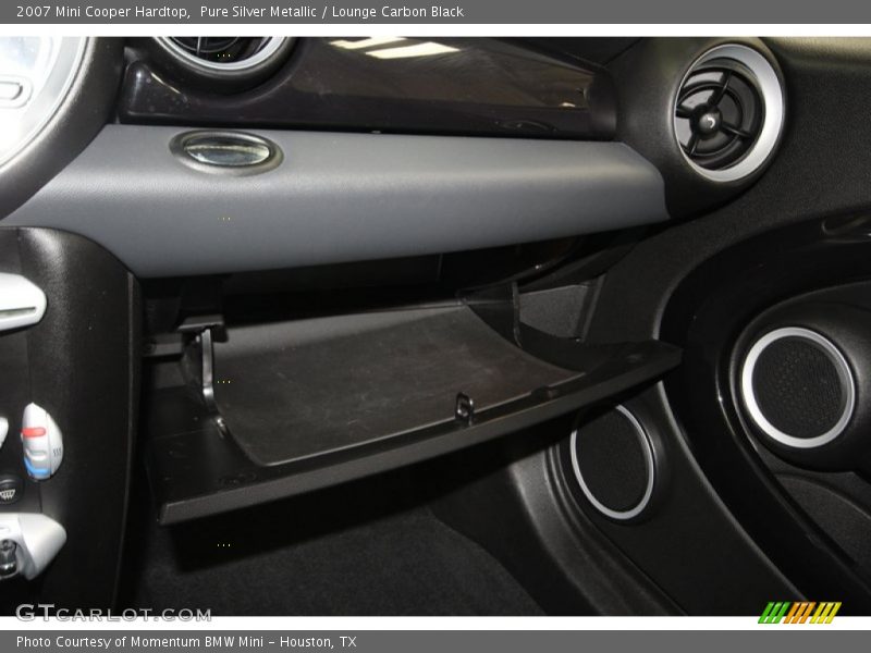 Pure Silver Metallic / Lounge Carbon Black 2007 Mini Cooper Hardtop