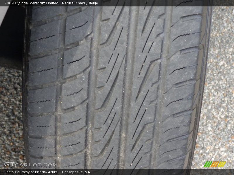 Natural Khaki / Beige 2009 Hyundai Veracruz Limited
