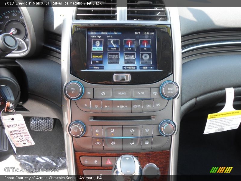 Silver Ice Metallic / Jet Black 2013 Chevrolet Malibu LT