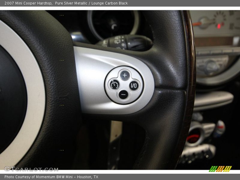 Pure Silver Metallic / Lounge Carbon Black 2007 Mini Cooper Hardtop