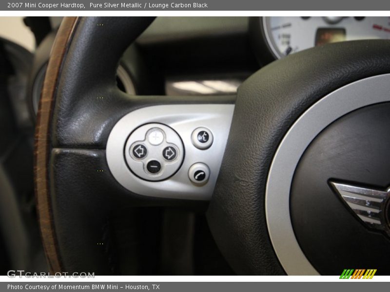 Pure Silver Metallic / Lounge Carbon Black 2007 Mini Cooper Hardtop