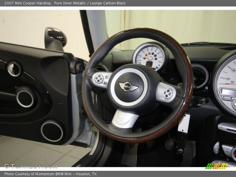 Pure Silver Metallic / Lounge Carbon Black 2007 Mini Cooper Hardtop