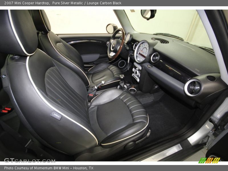 Pure Silver Metallic / Lounge Carbon Black 2007 Mini Cooper Hardtop