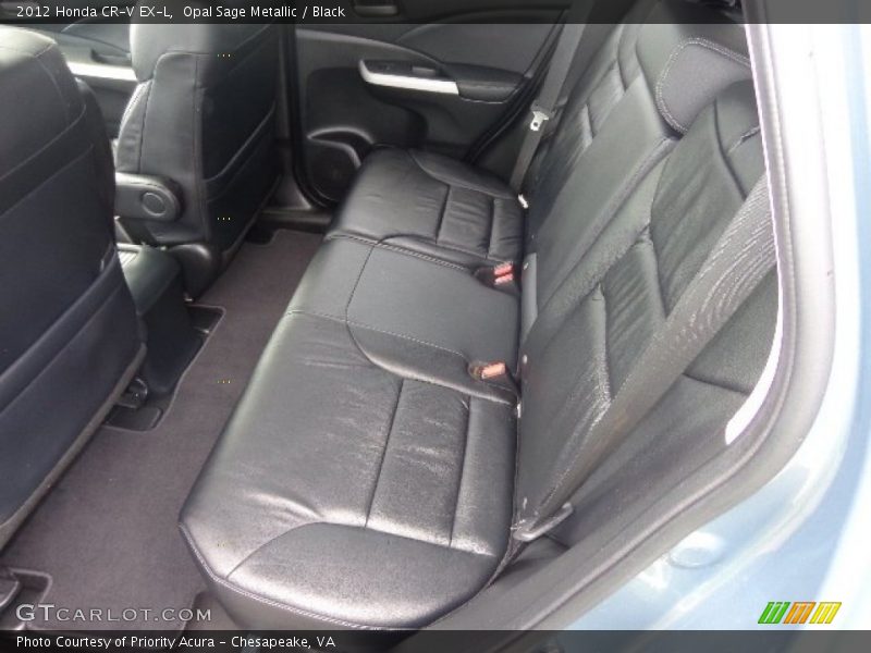 Opal Sage Metallic / Black 2012 Honda CR-V EX-L