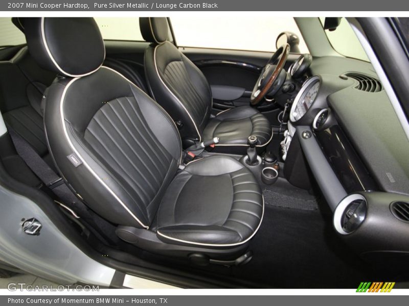 Pure Silver Metallic / Lounge Carbon Black 2007 Mini Cooper Hardtop