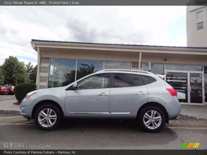 Frosted Steel / Gray 2012 Nissan Rogue SV AWD